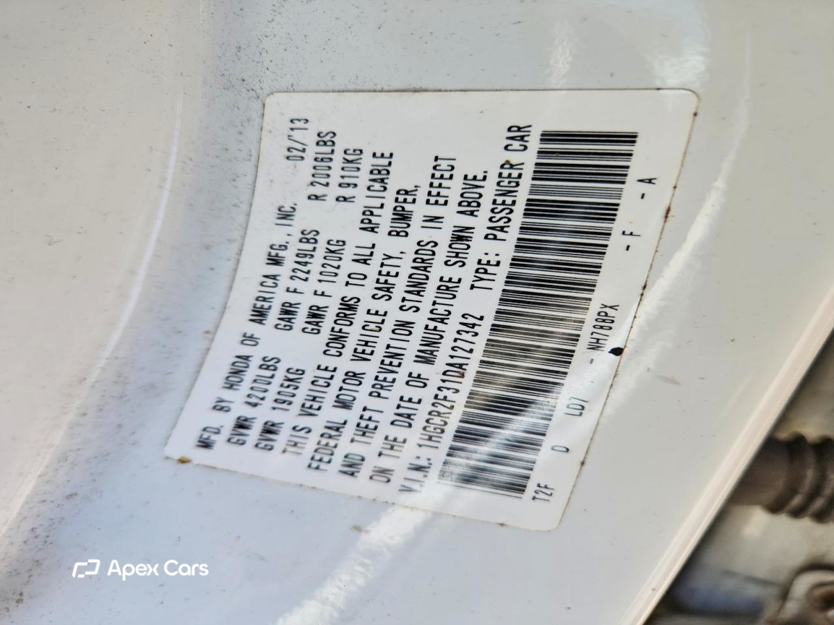 Honda Accord 2013