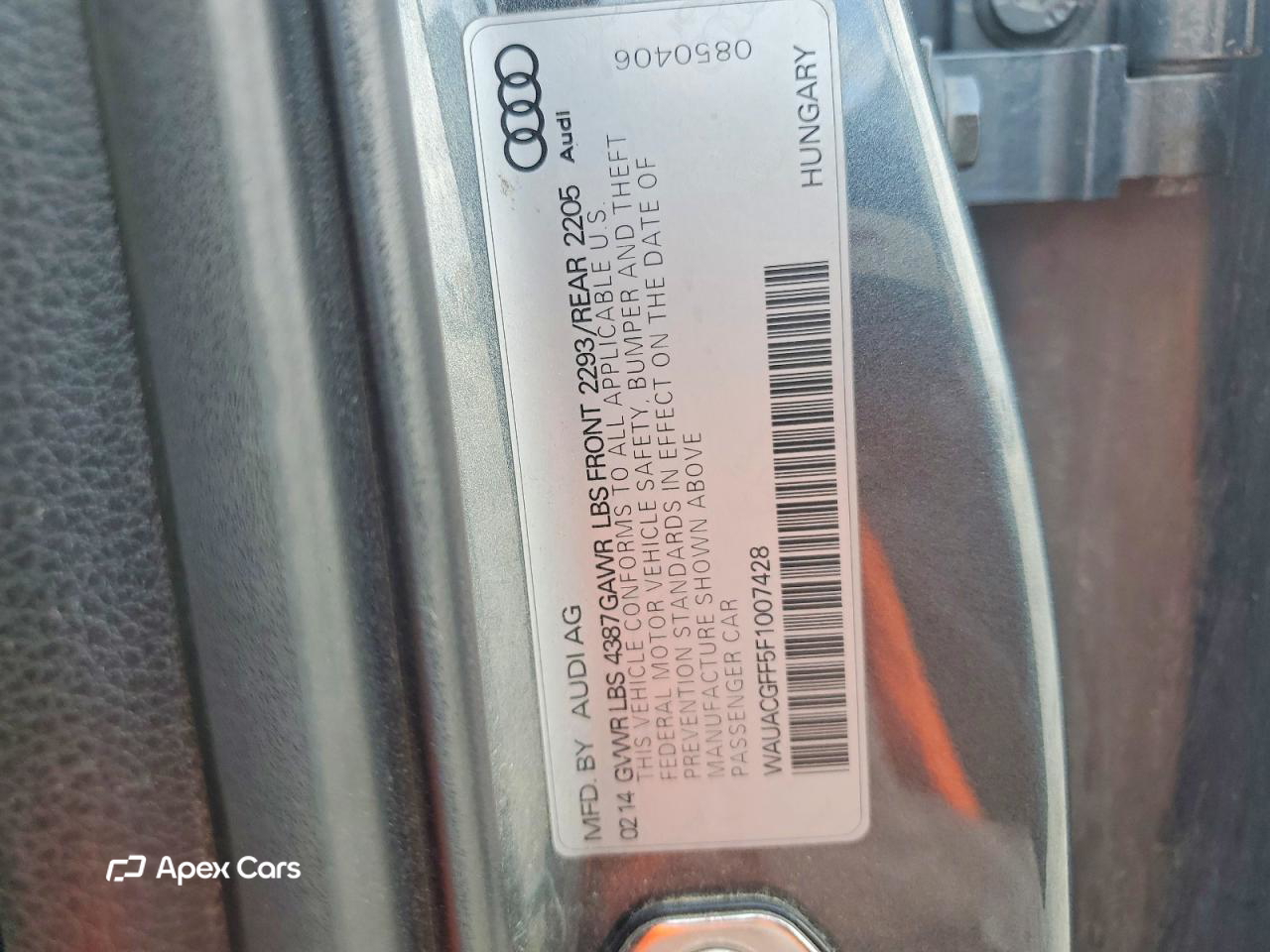 Audi A3 2015