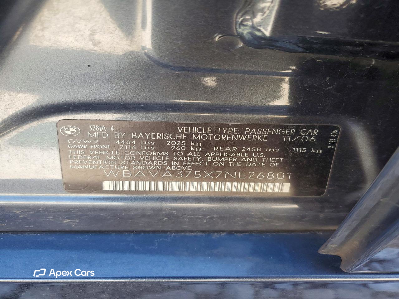 BMW Series 3 2007