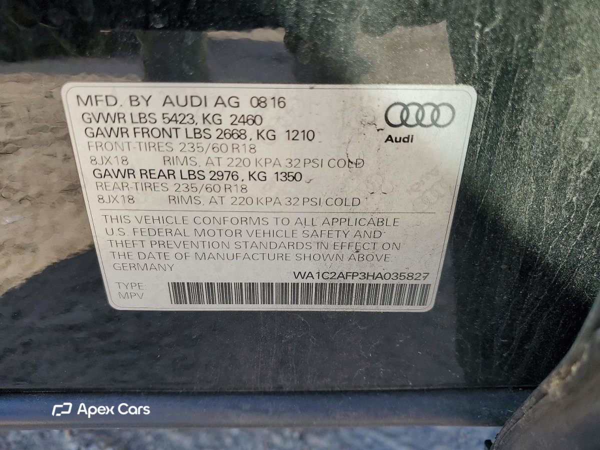 Audi Q5 2017