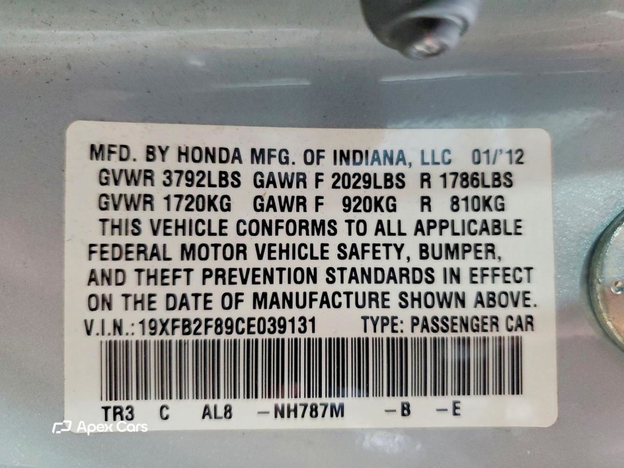 Honda Civic 2012