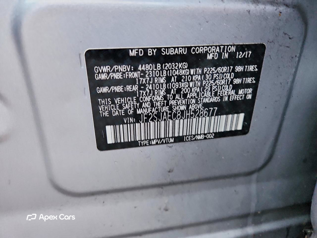 Subaru Forester 2018