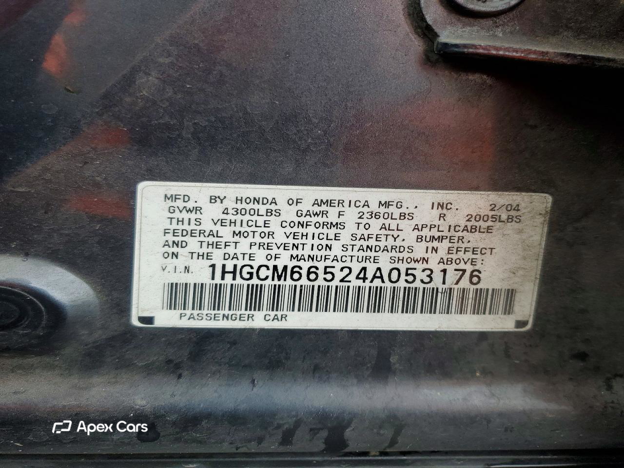 Honda Accord 2004