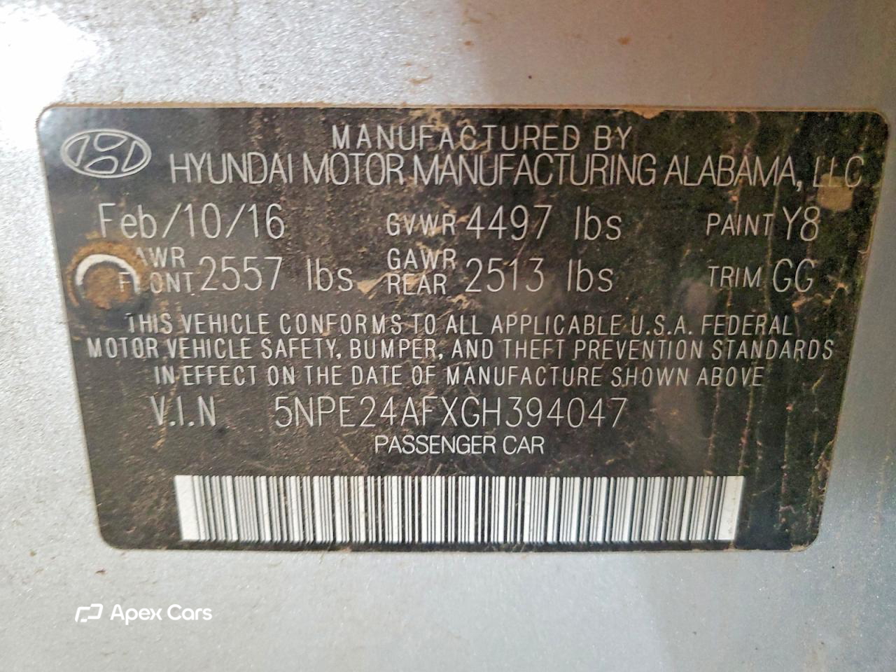 Hyundai Sonata 2016