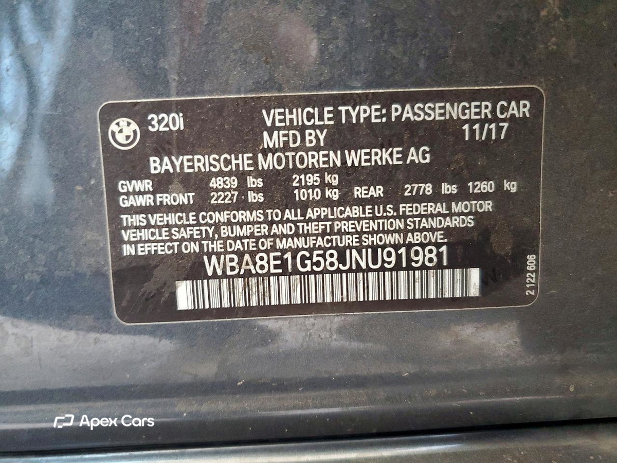 BMW Series 3 2018