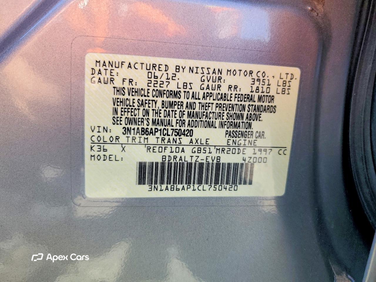 Nissan Sentra 2012