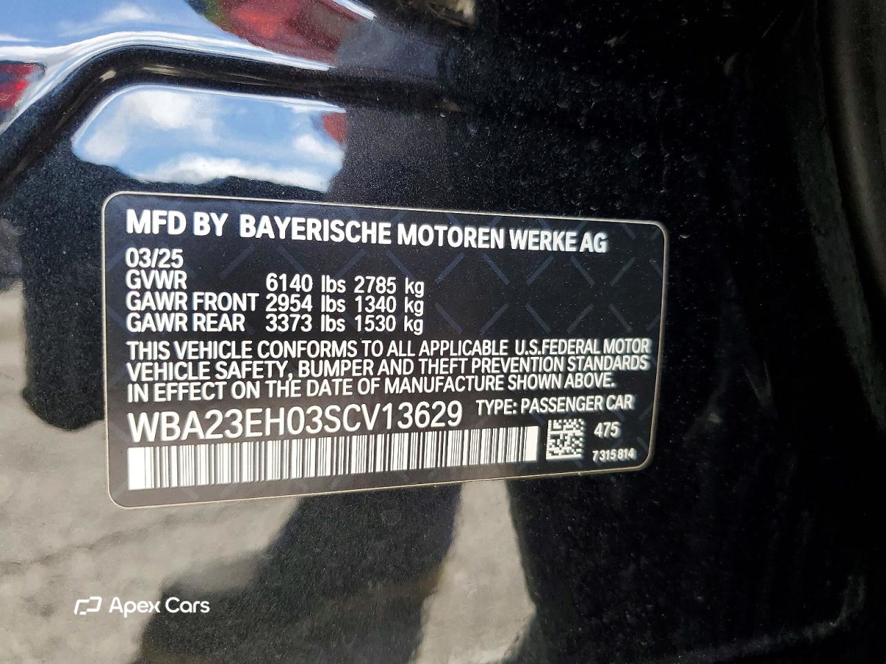 BMW Series 7 2025