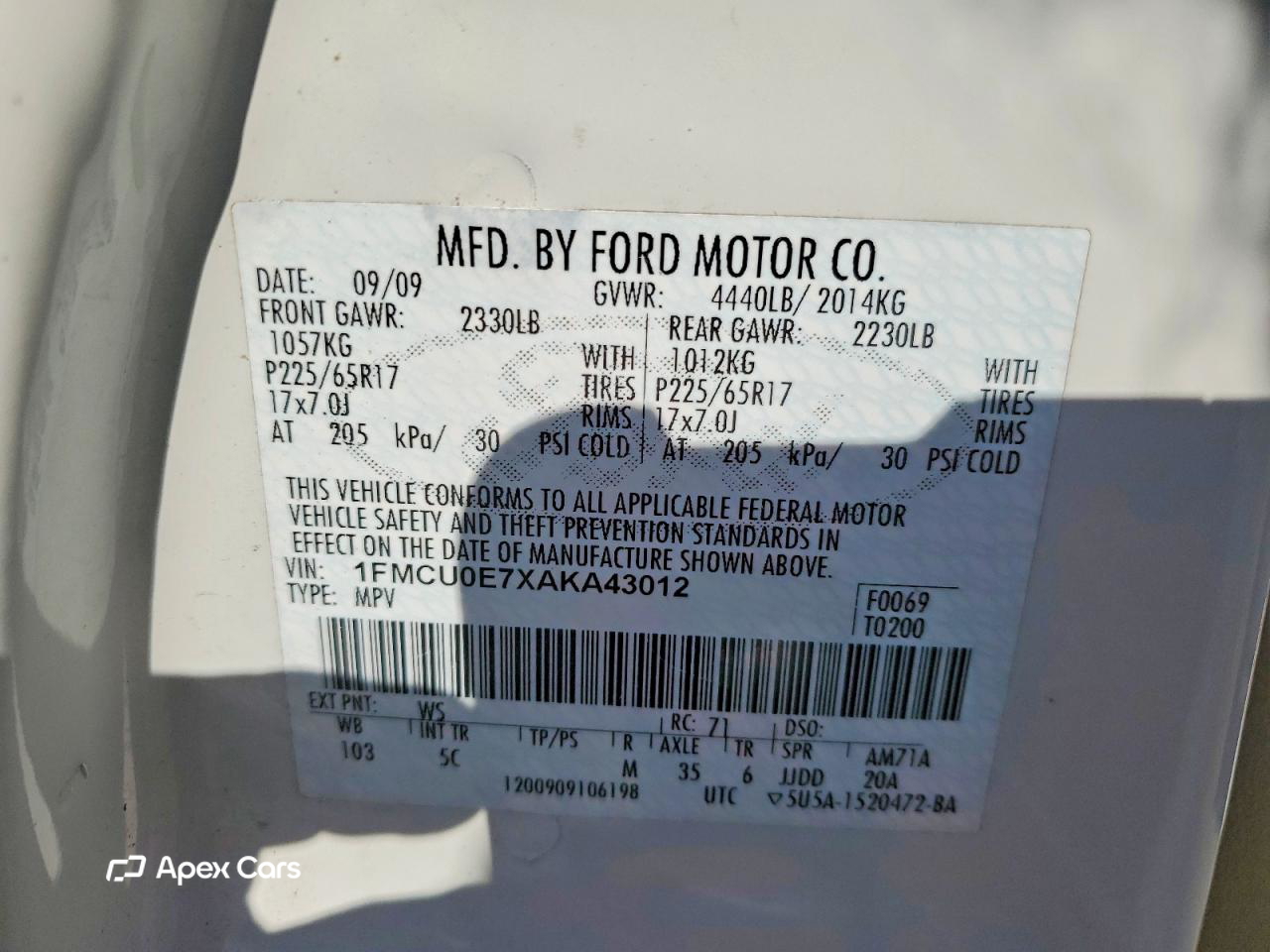 Ford Escape 2010