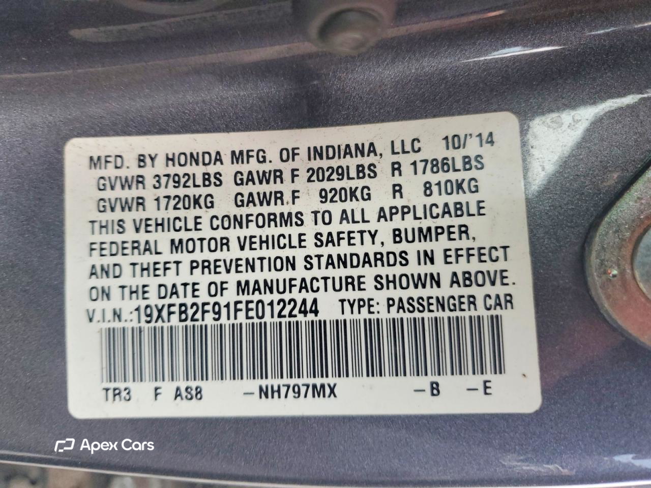 Honda Civic 2015