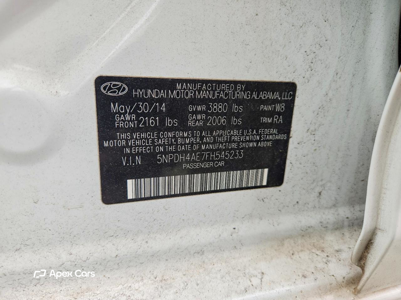 Hyundai Elantra 2015