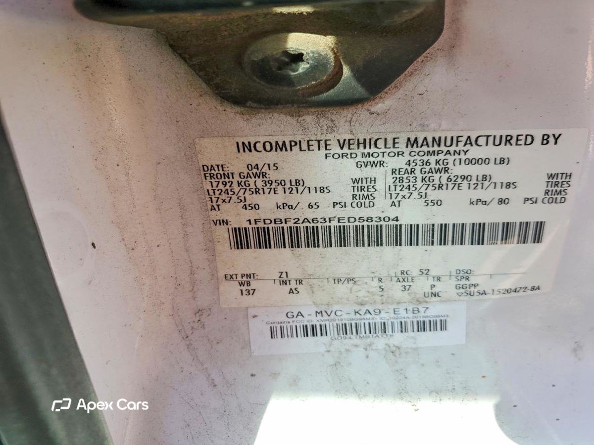 Ford F250 2015