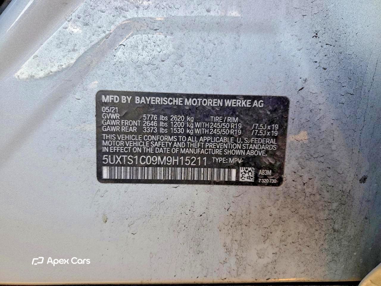 BMW X3 2021