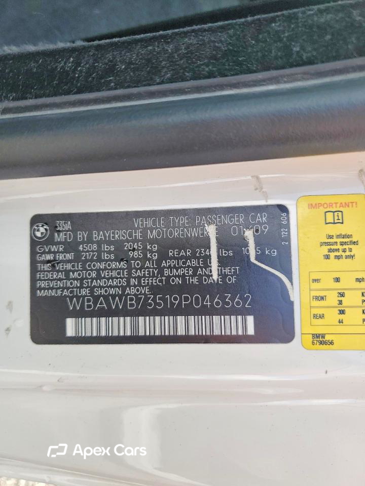 BMW Series 3 2009