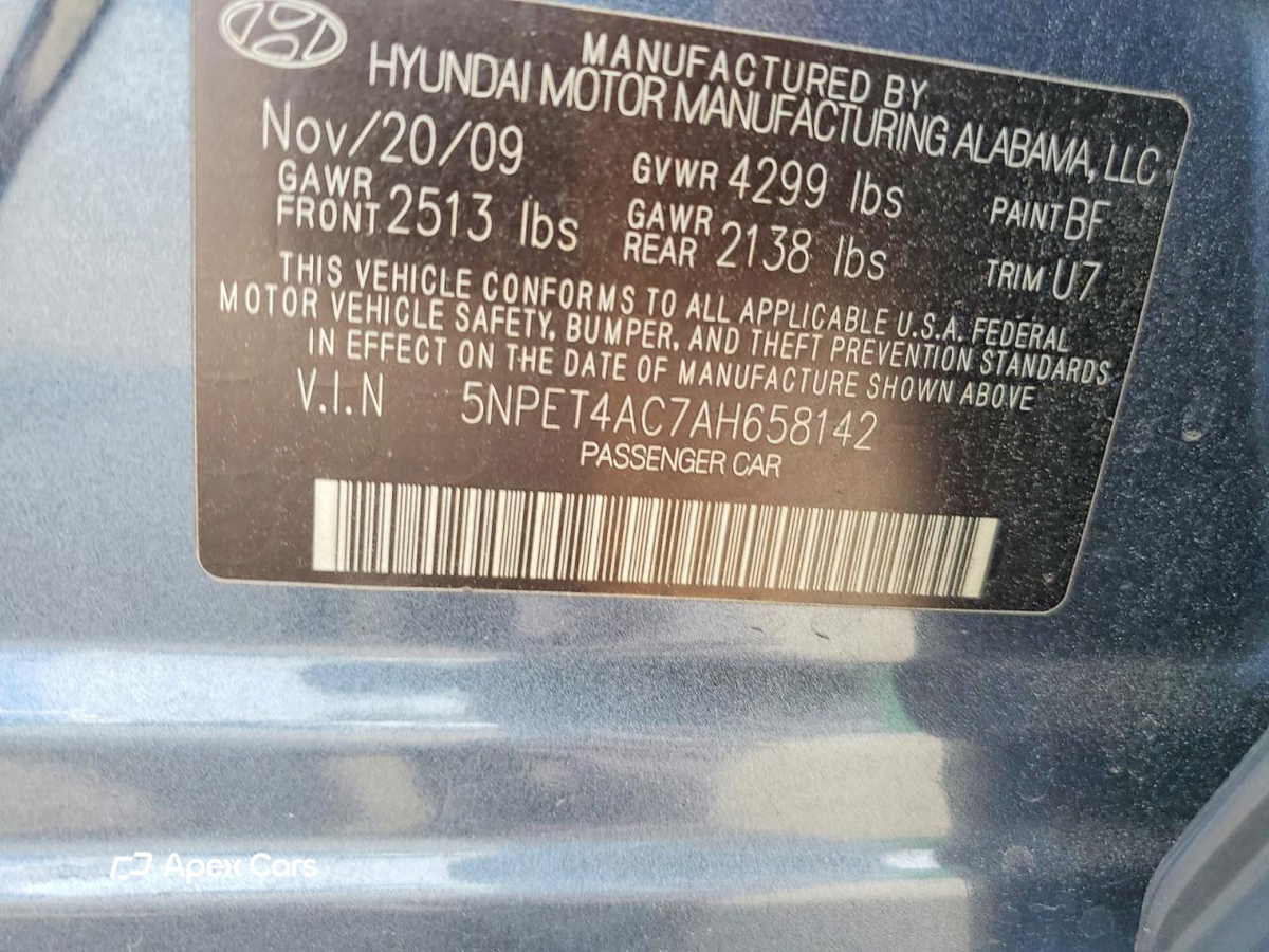 Hyundai Sonata 2010