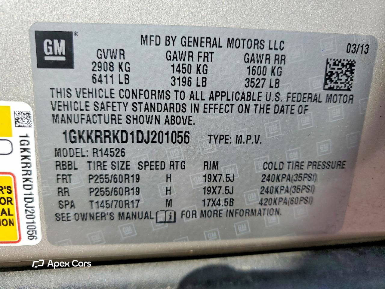 GMC Acadia 2013