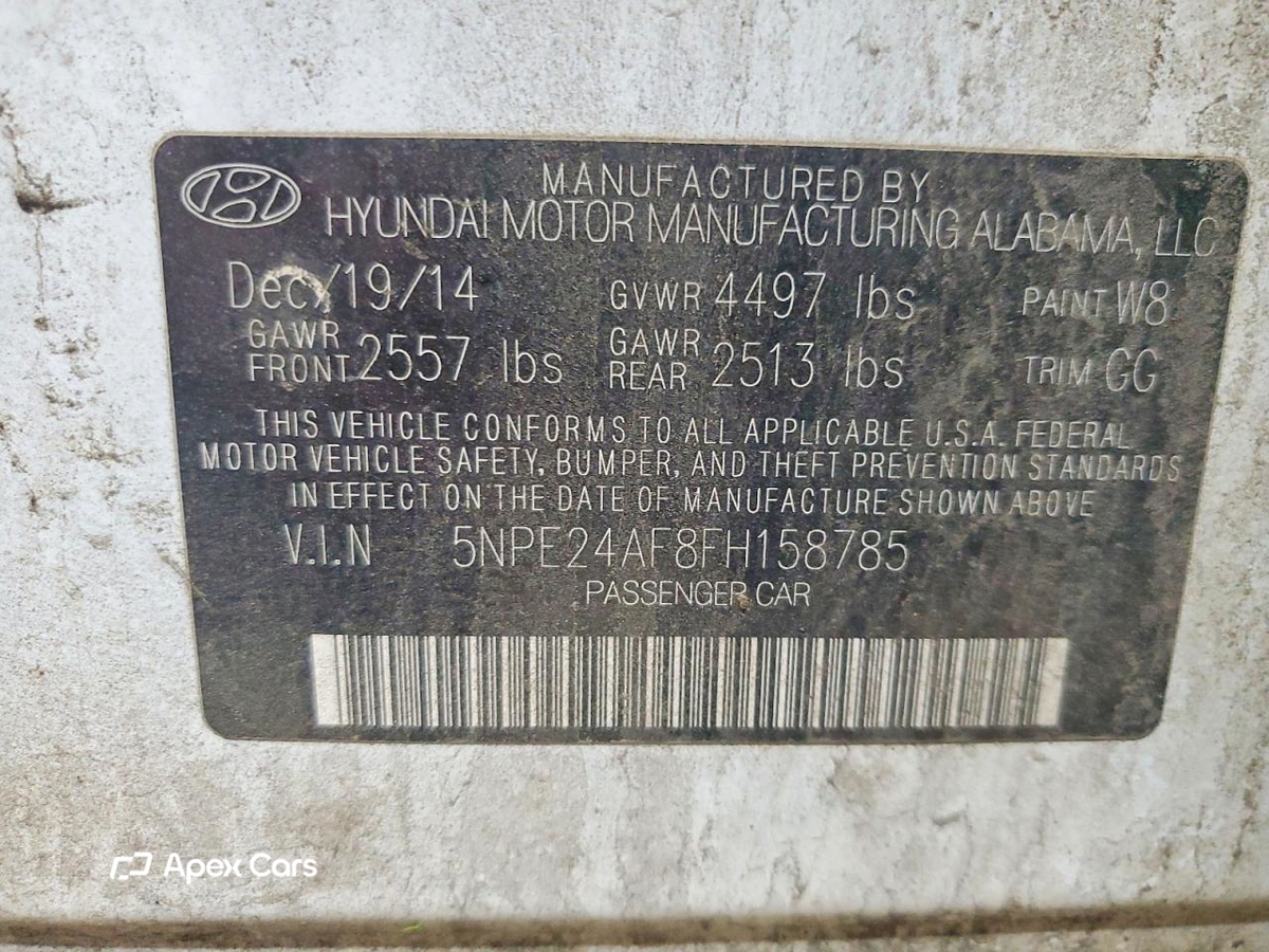 Hyundai Sonata 2015