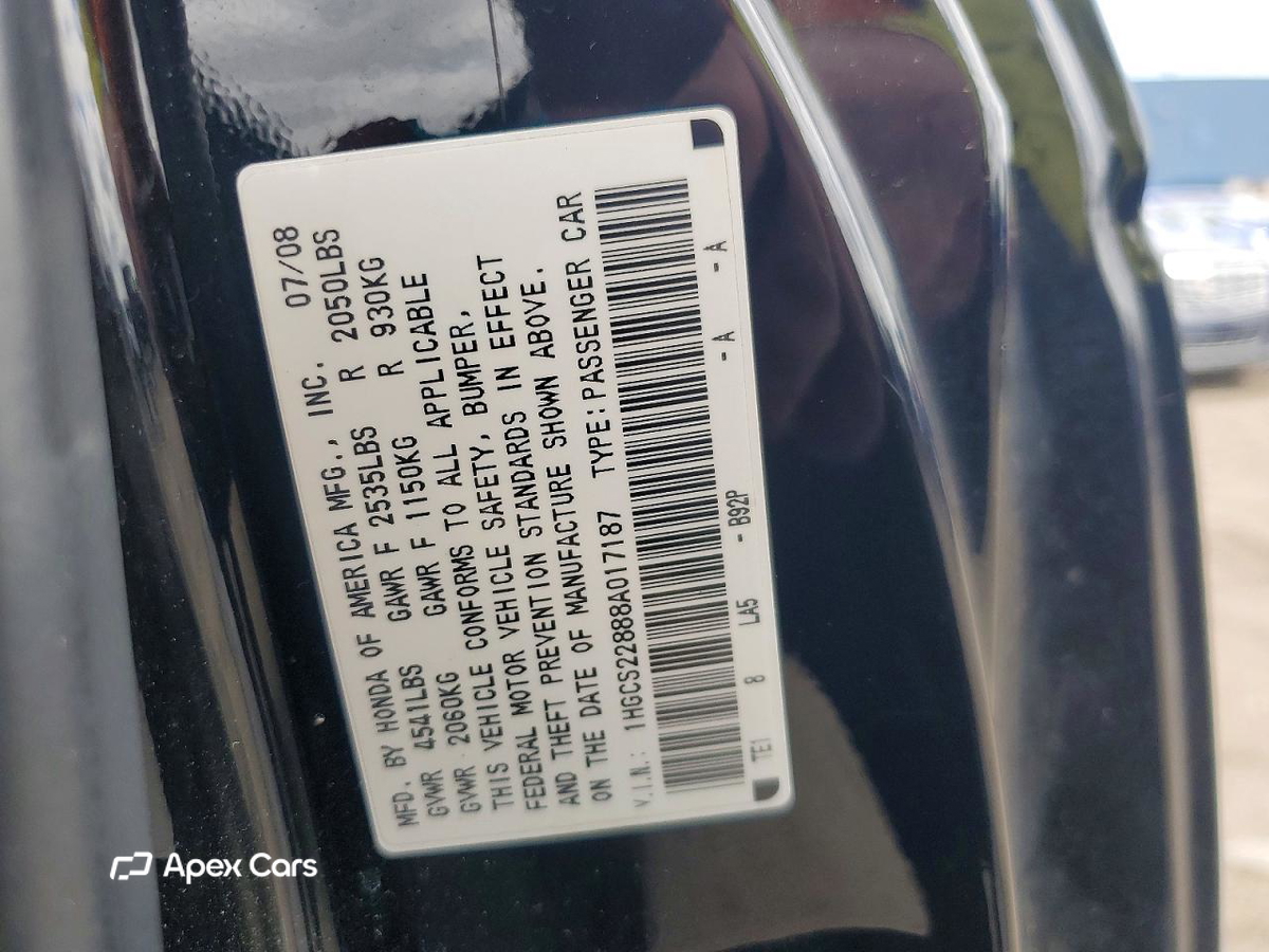 Honda Accord 2008