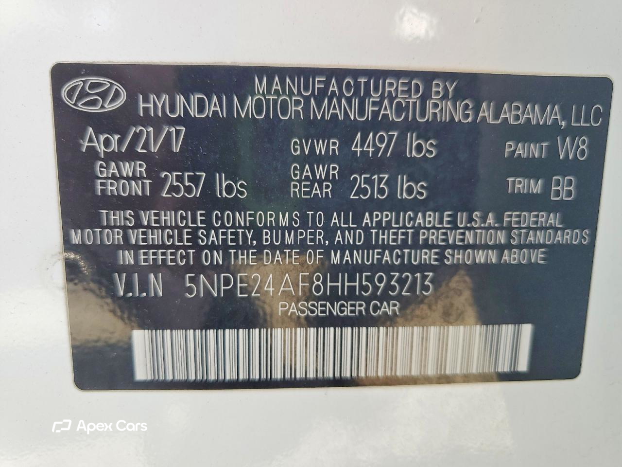 Hyundai Sonata 2017