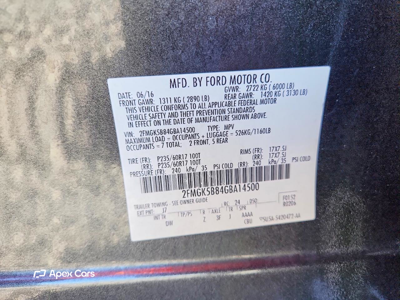 Ford Flex 2016