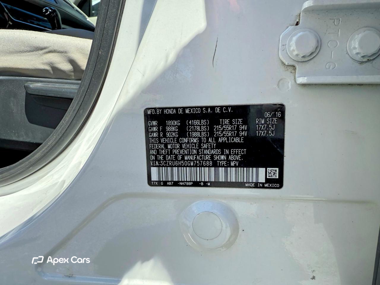 Honda HR-V 2016