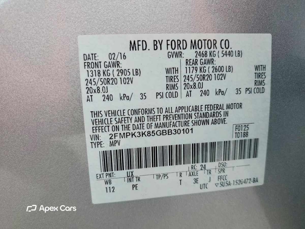 Ford Edge 2016
