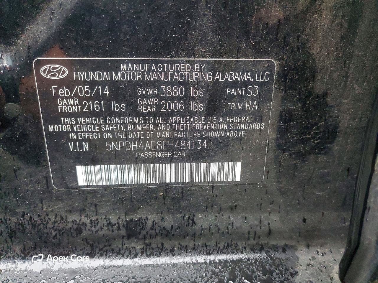 Hyundai Elantra 2014