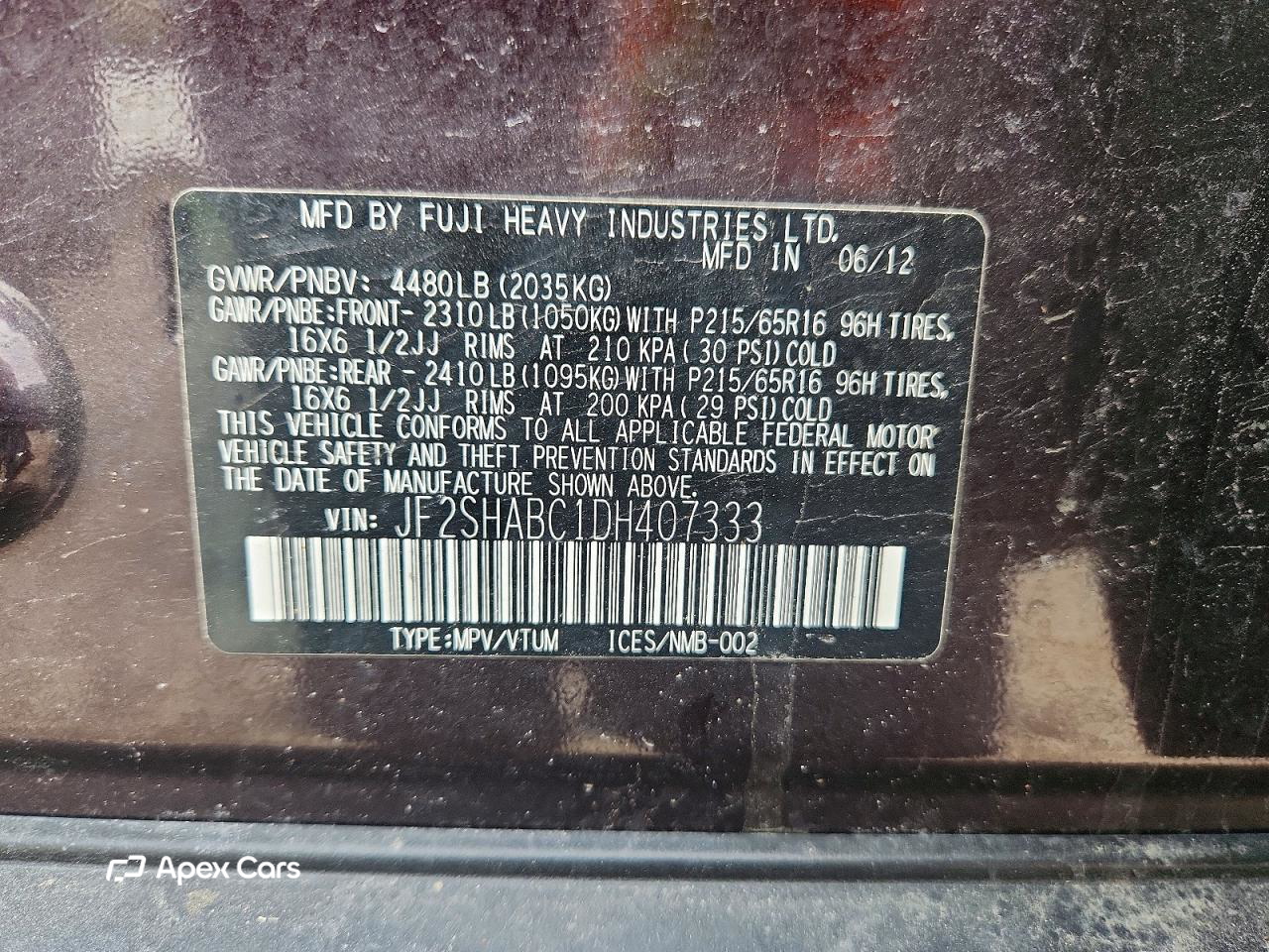 Subaru Forester 2013