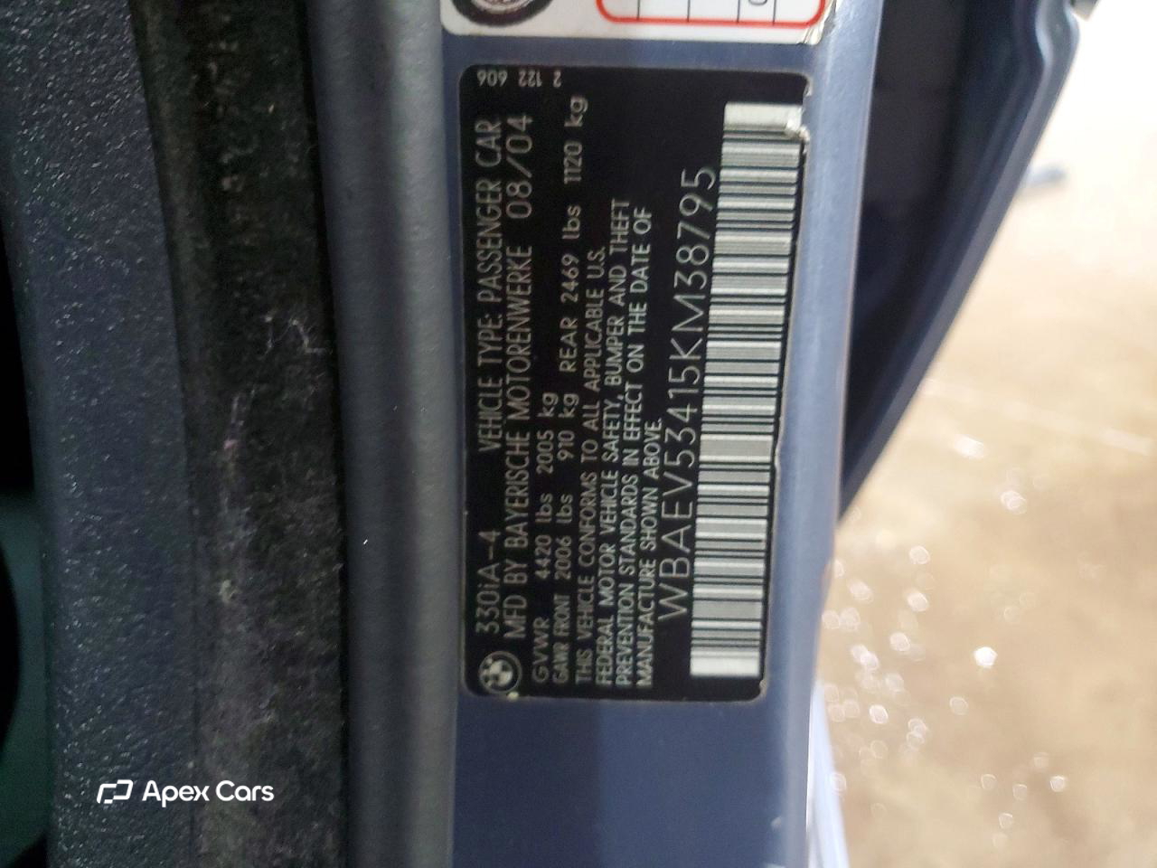 BMW Series 3 2005
