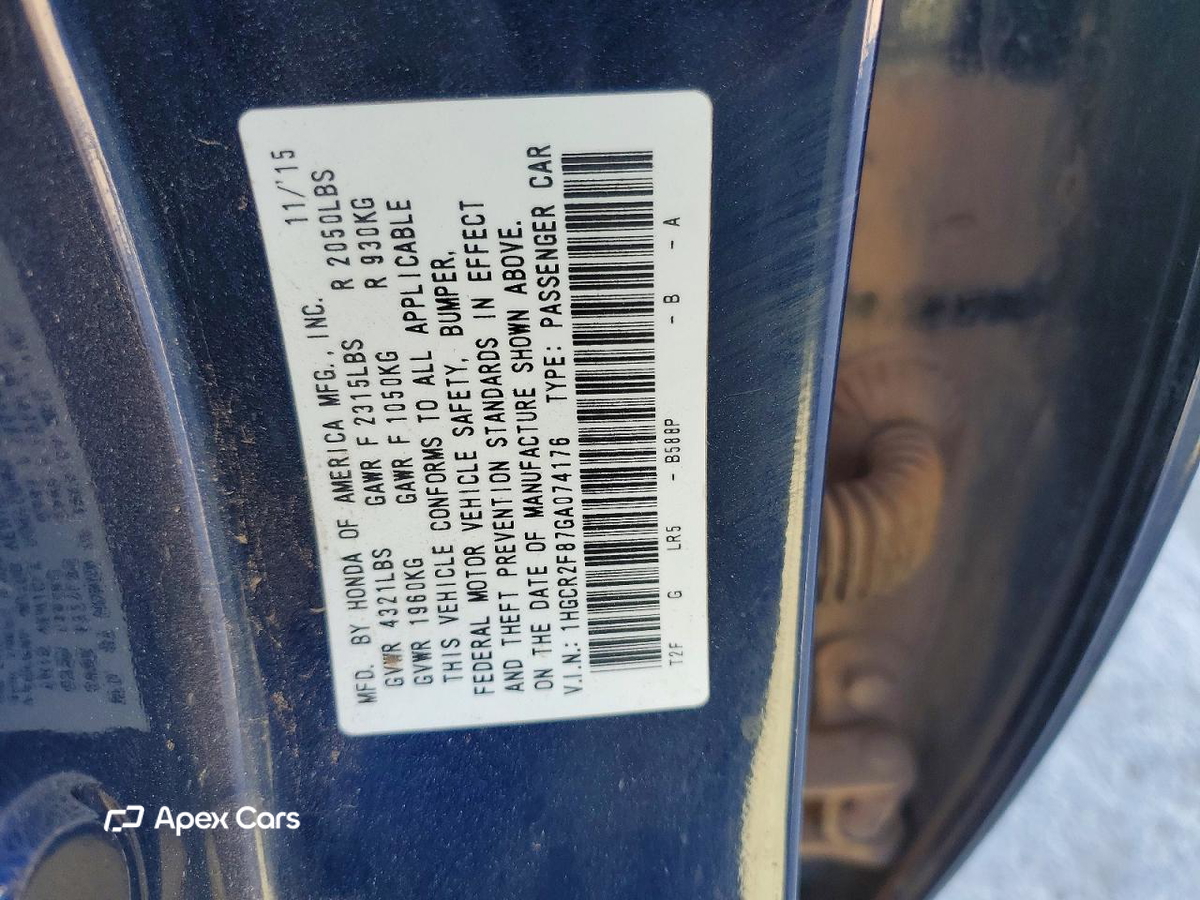 Honda Accord 2016