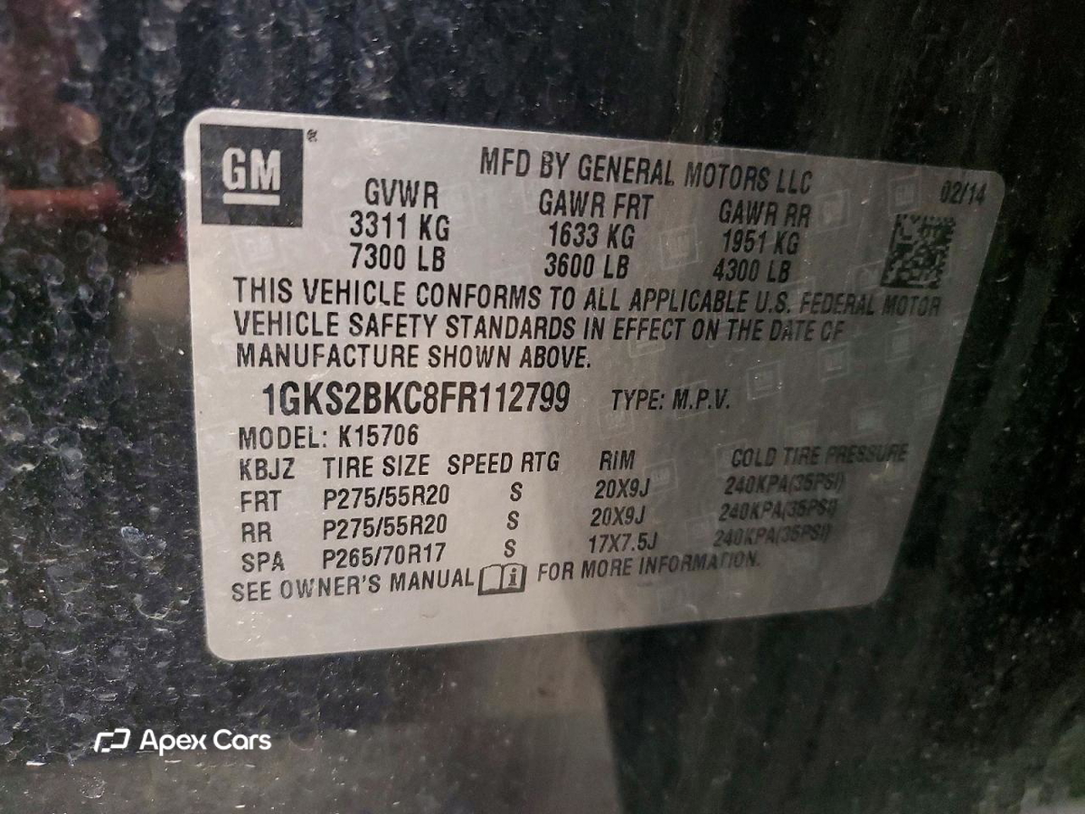 GMC Yukon 2015