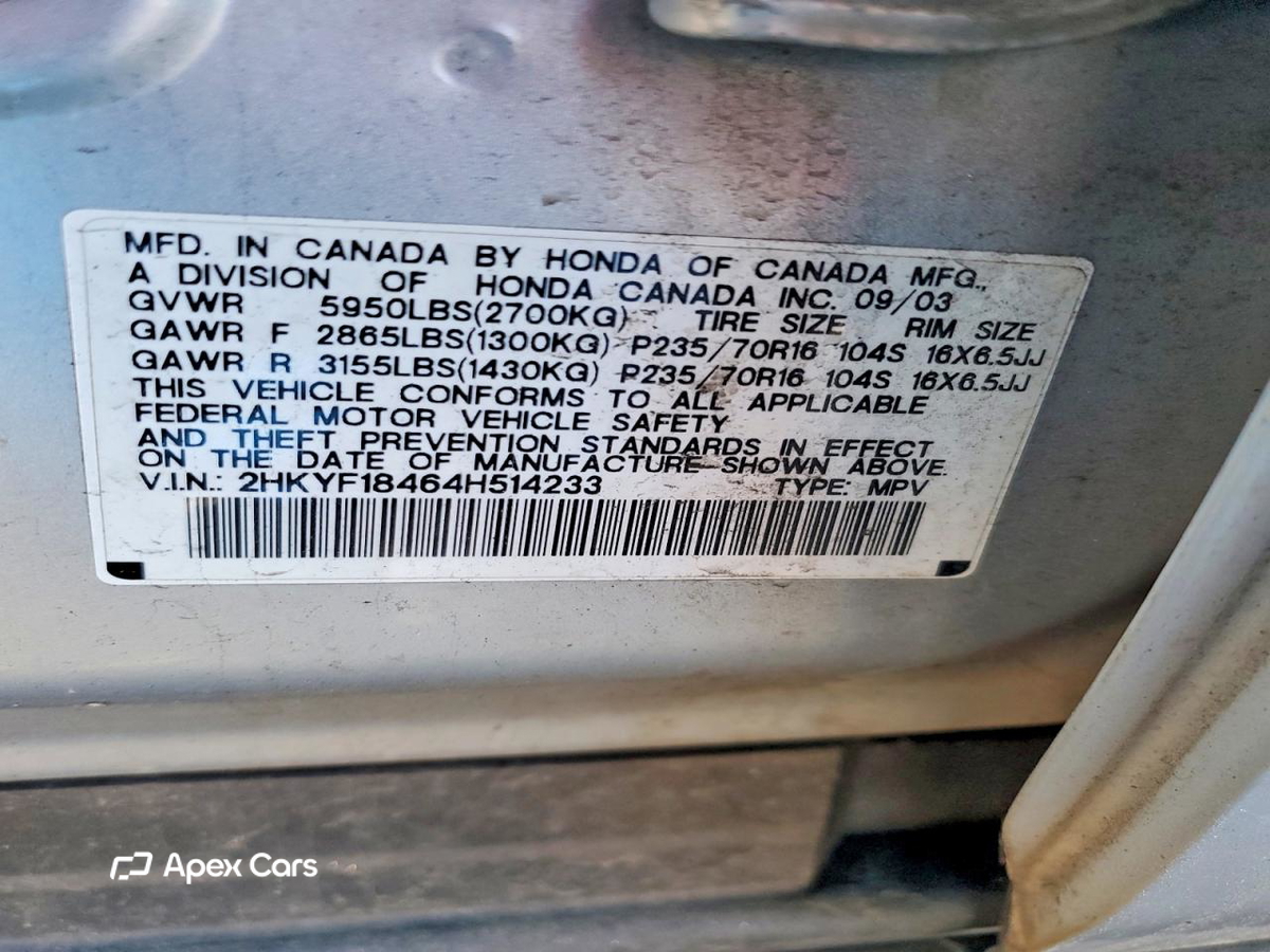 Honda Pilot 2004