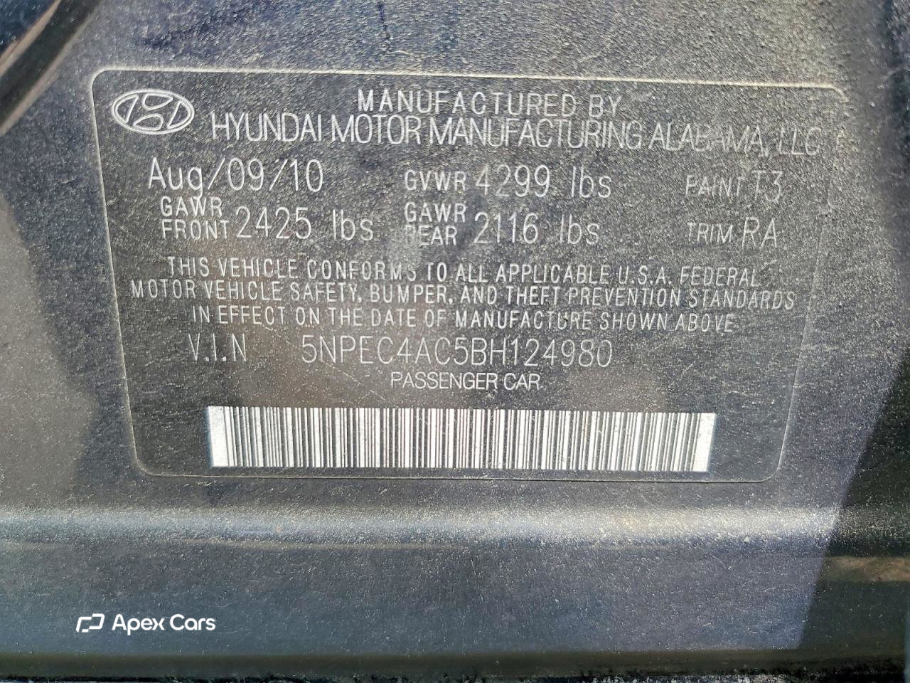 Hyundai Sonata 2011
