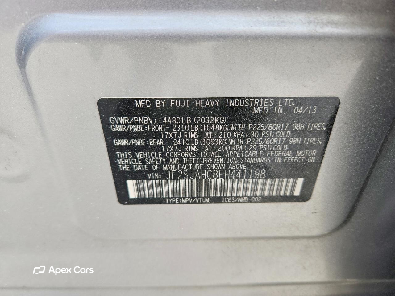 Subaru Forester 2014