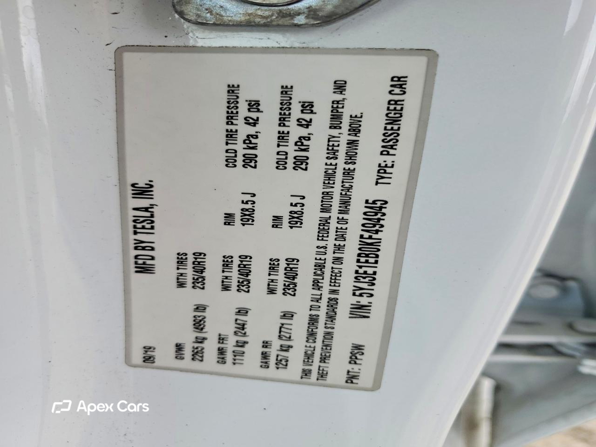 Tesla Model 3 2019