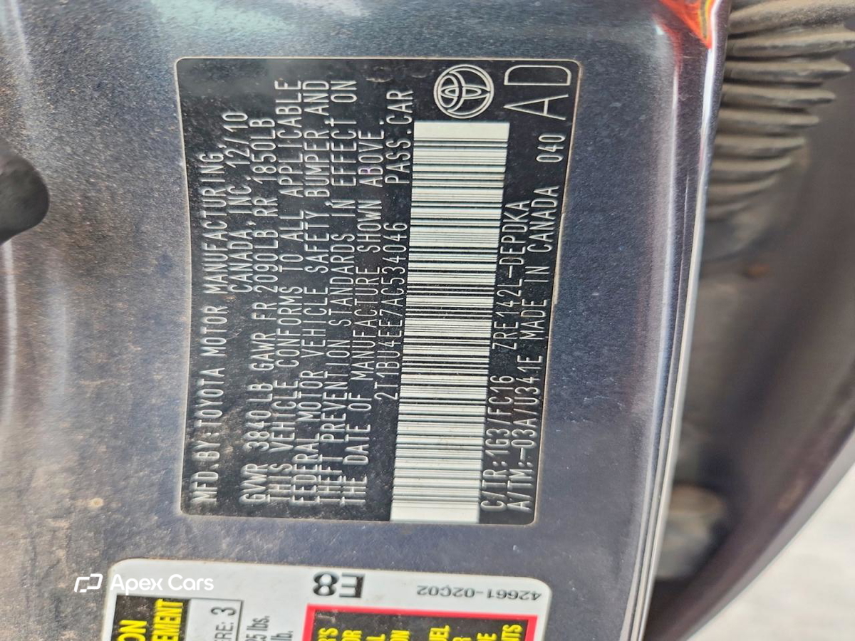 Toyota Corolla 2010