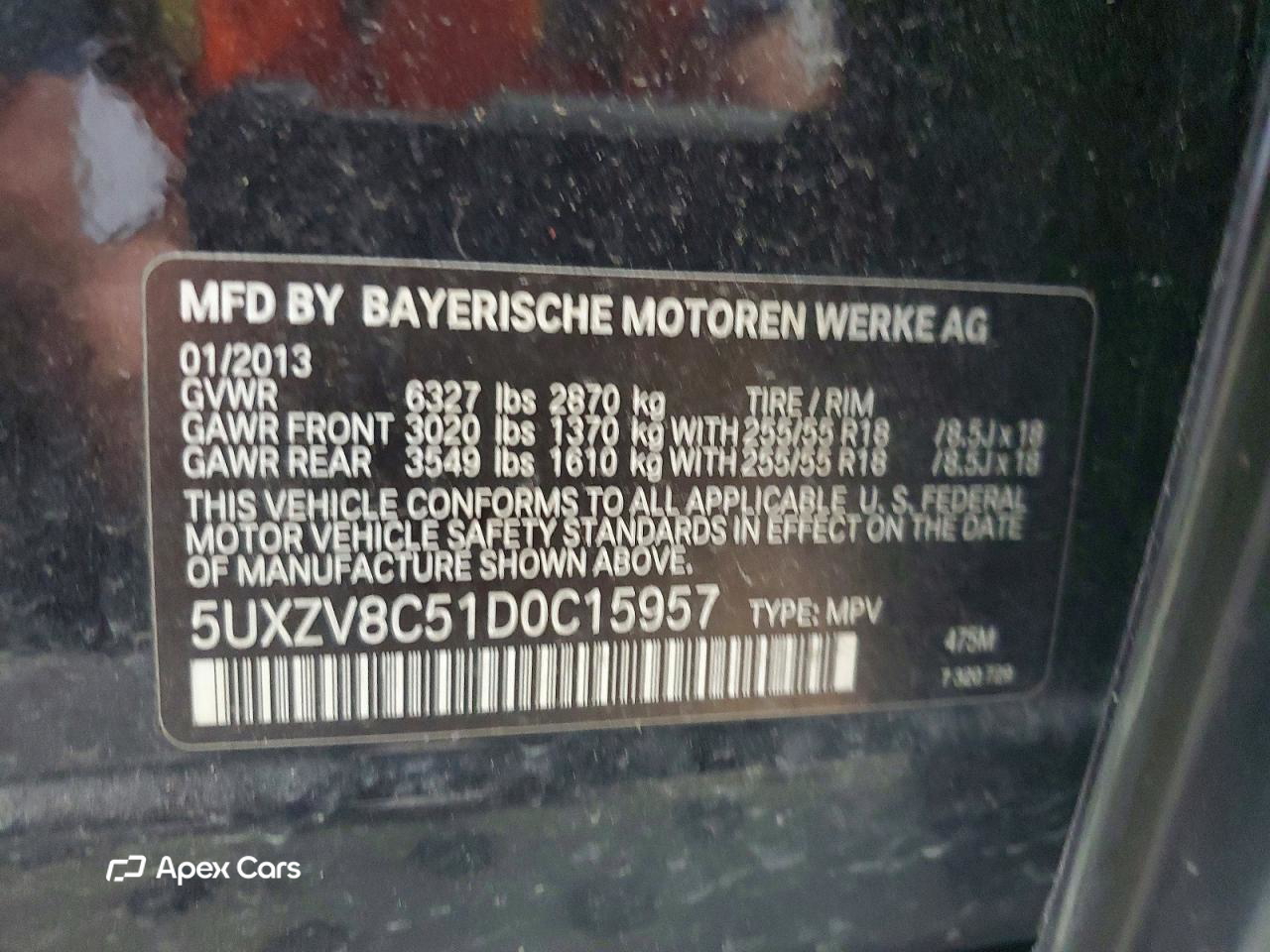 BMW X5 2013