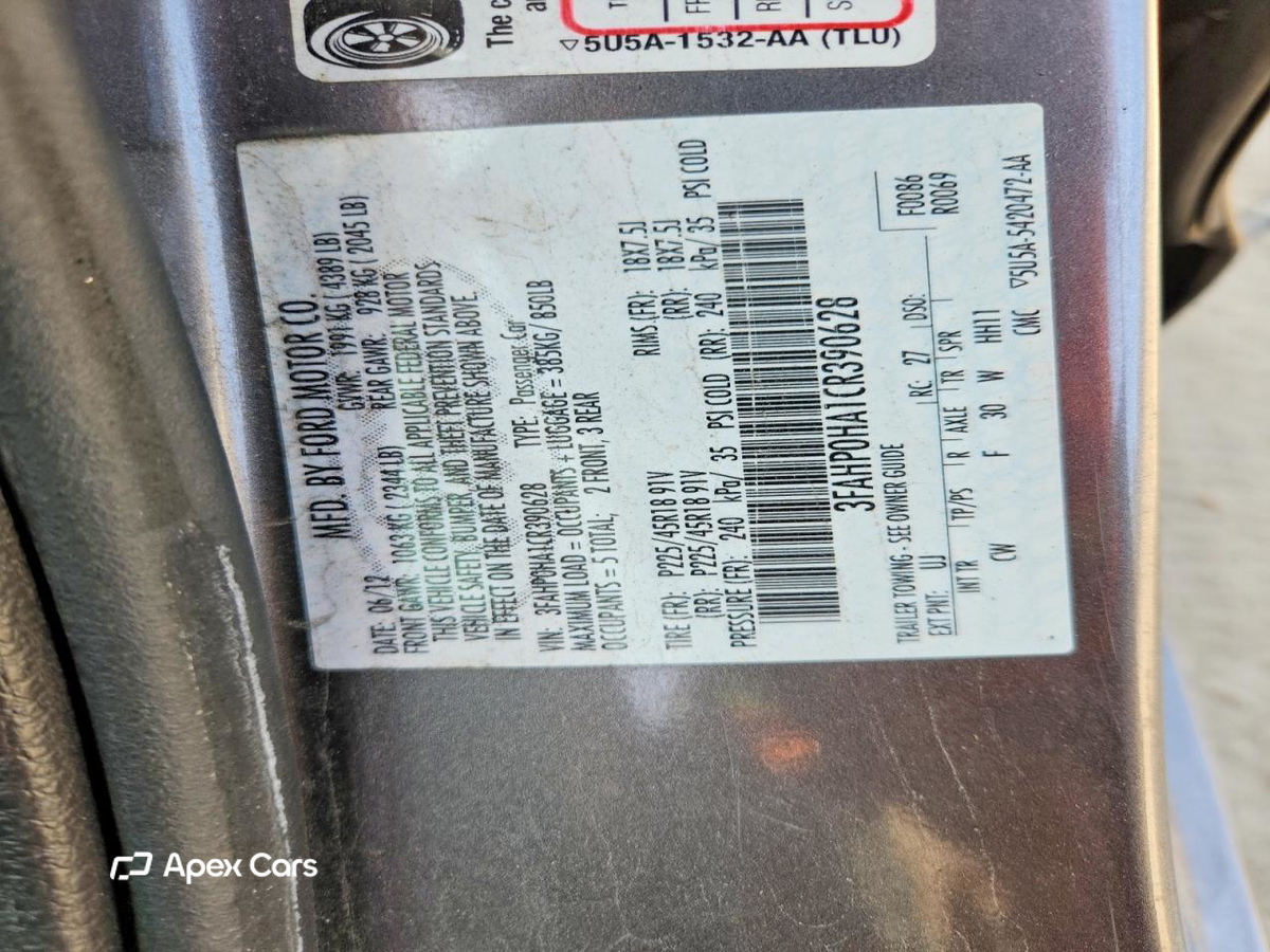 Ford Fusion 2012