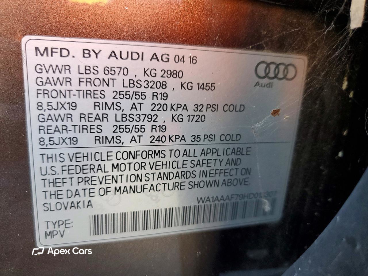 Audi Q7 2017