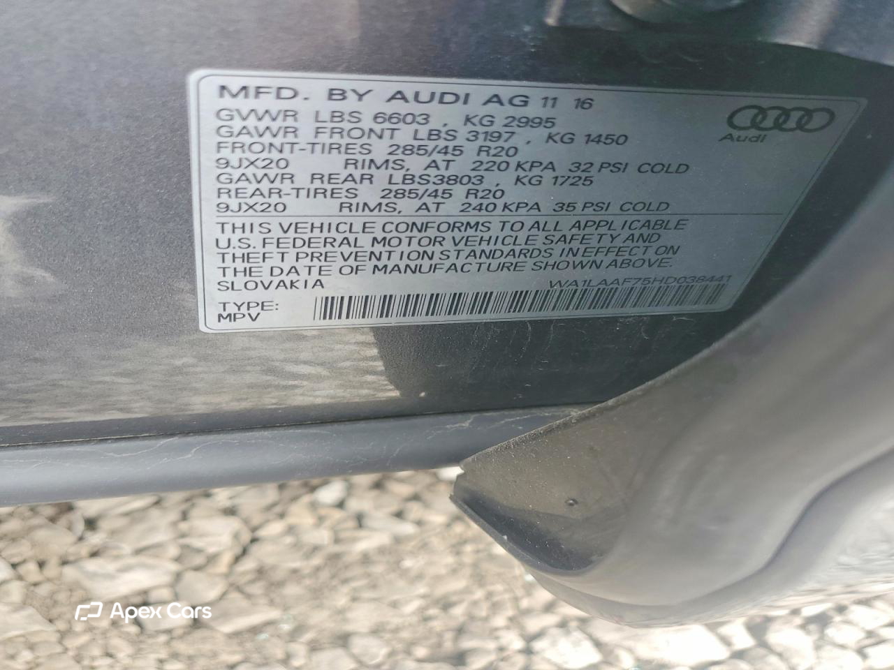Audi Q7 2017