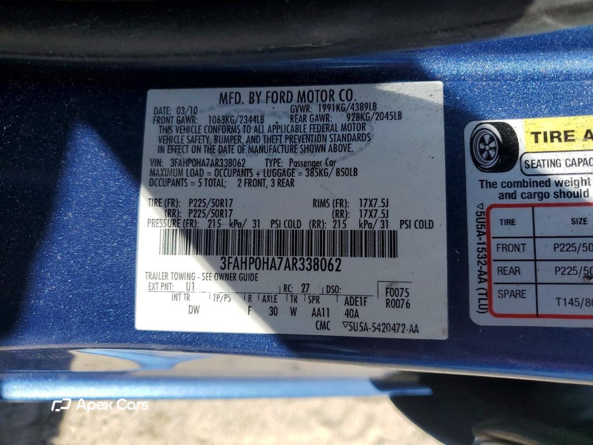 Ford Fusion 2010