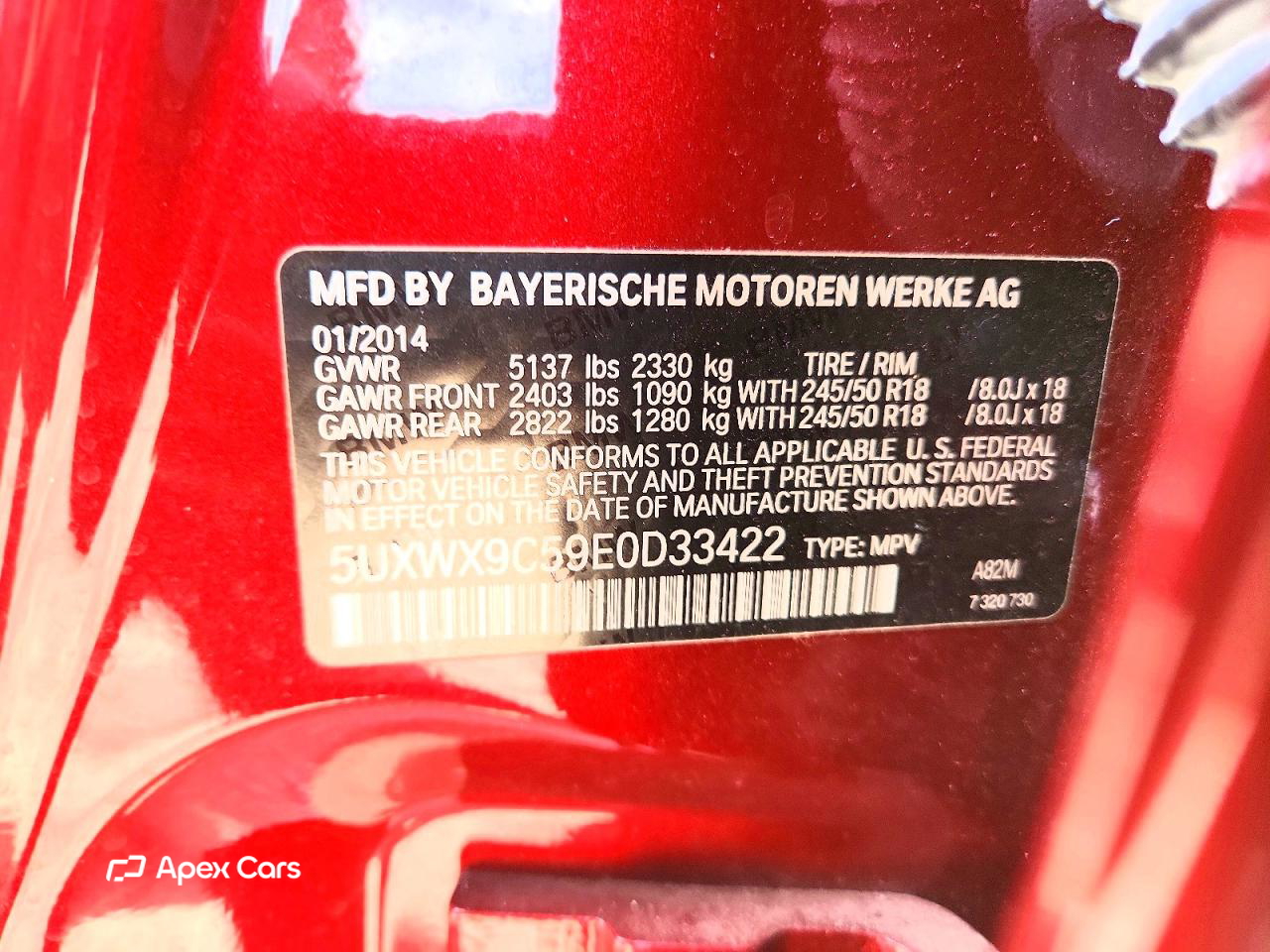BMW X3 2014