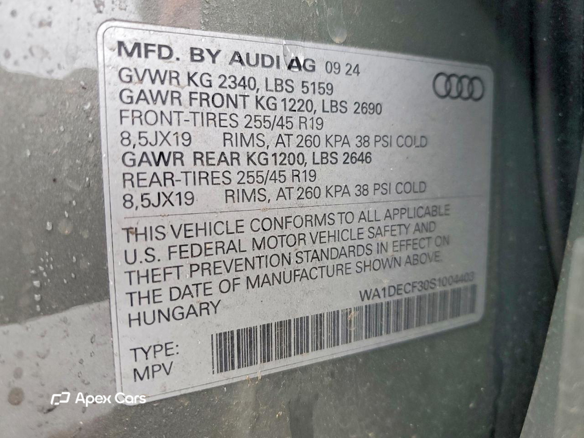 Audi Q3 2025