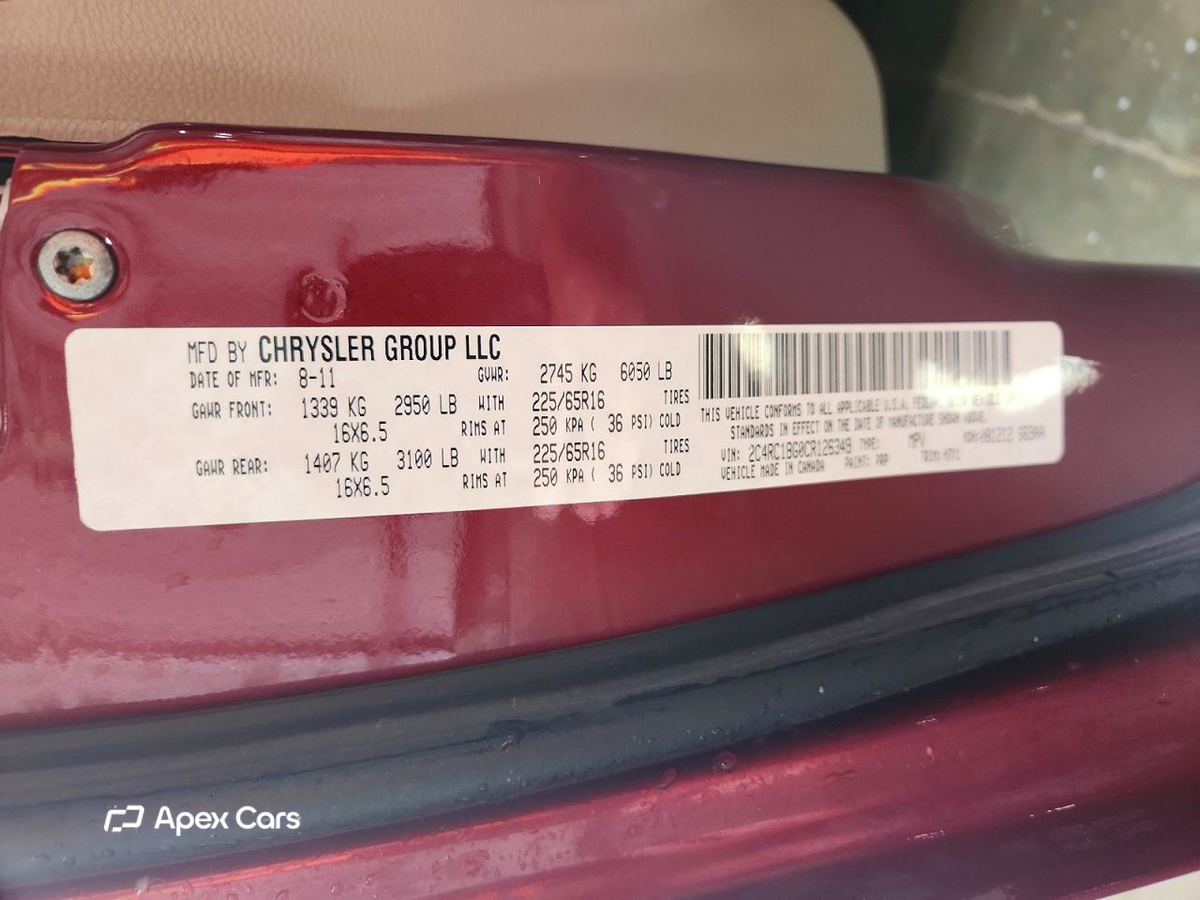 Chrysler Voyager 2012