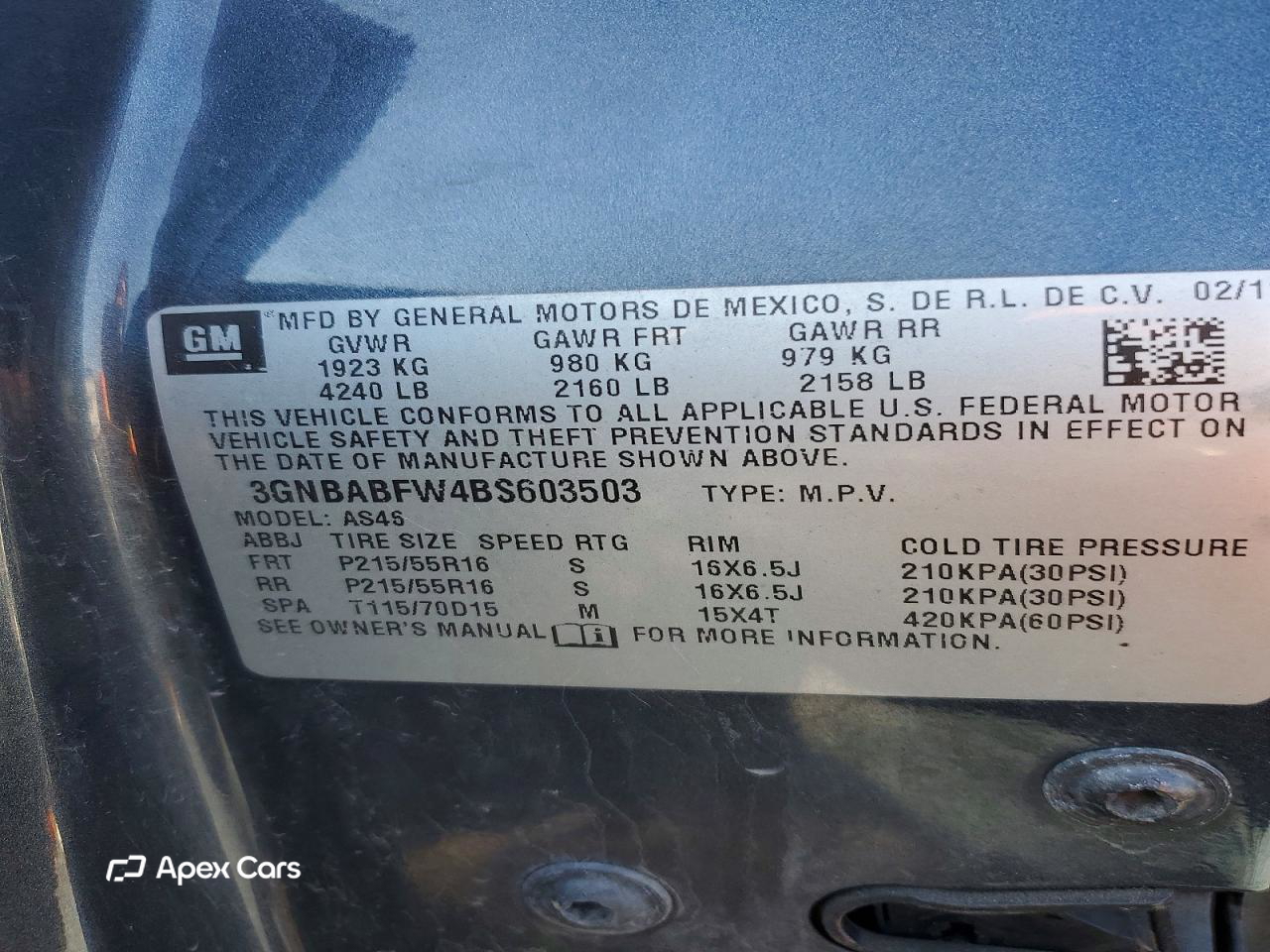 Chevrolet HHR 2011