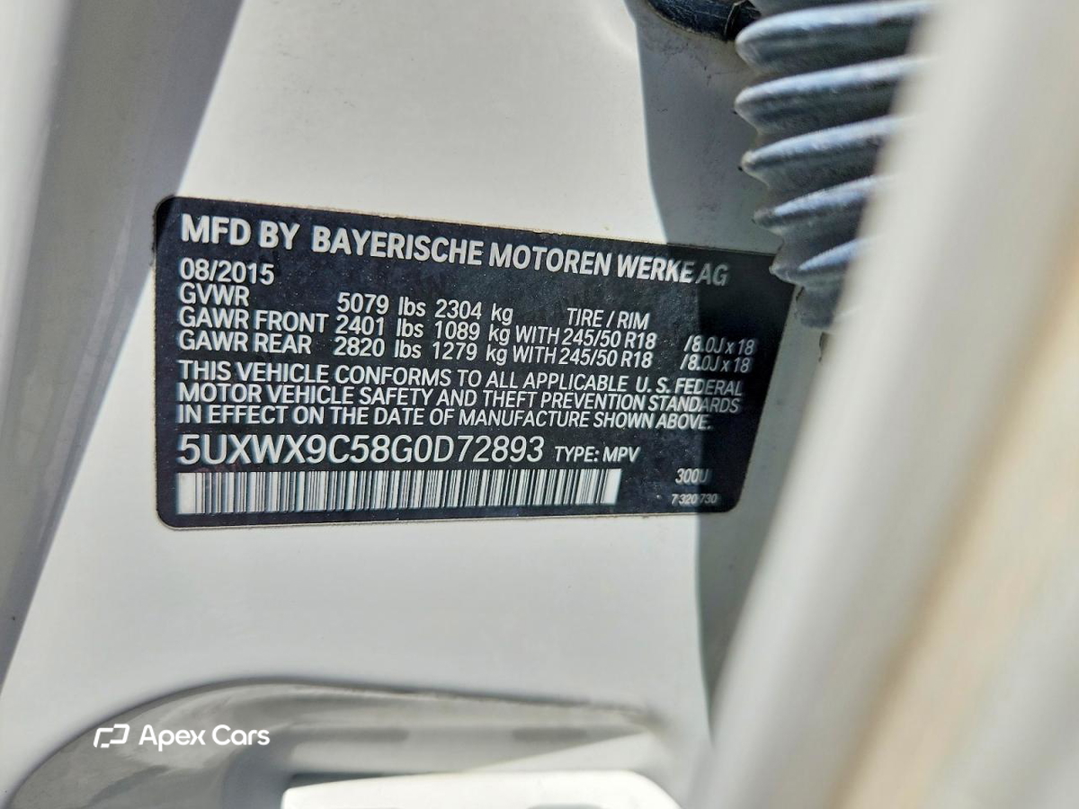 BMW X3 2016