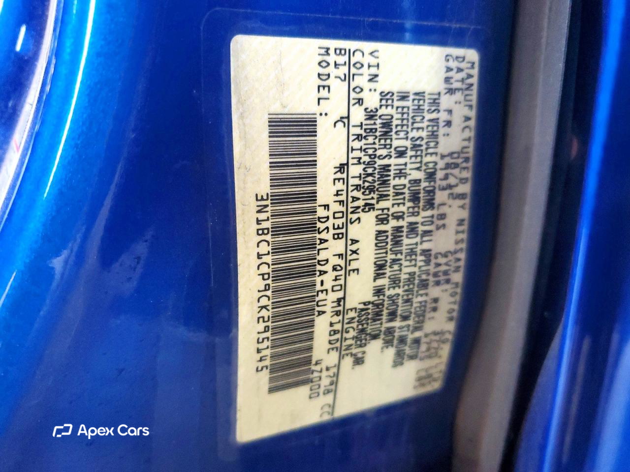 Nissan Versa 2012