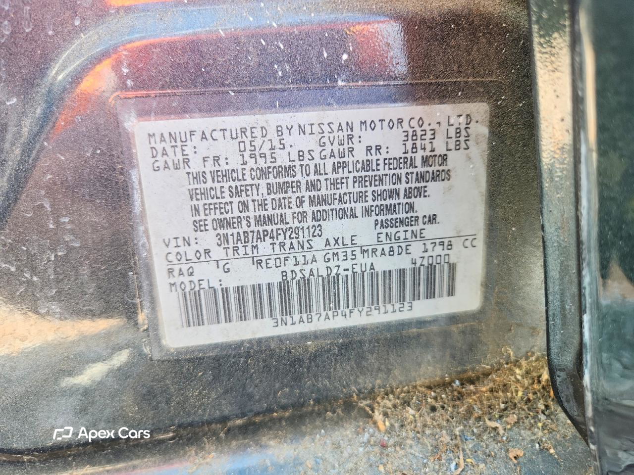Nissan Sentra 2015