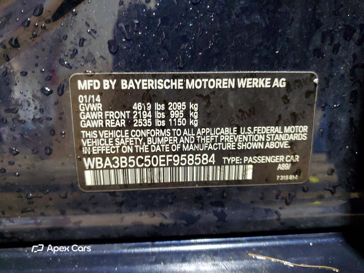BMW Series 3 2014