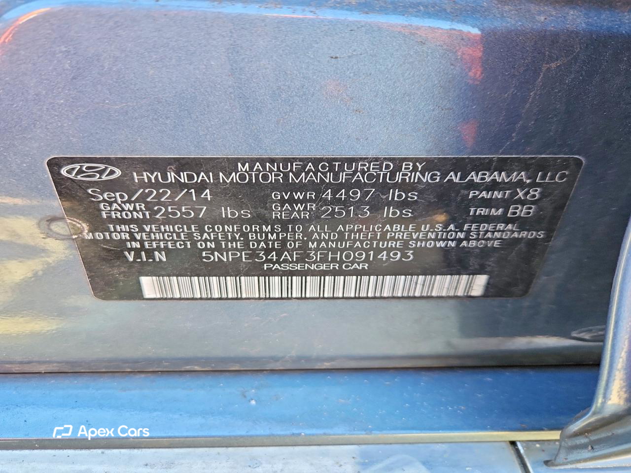 Hyundai Sonata 2015