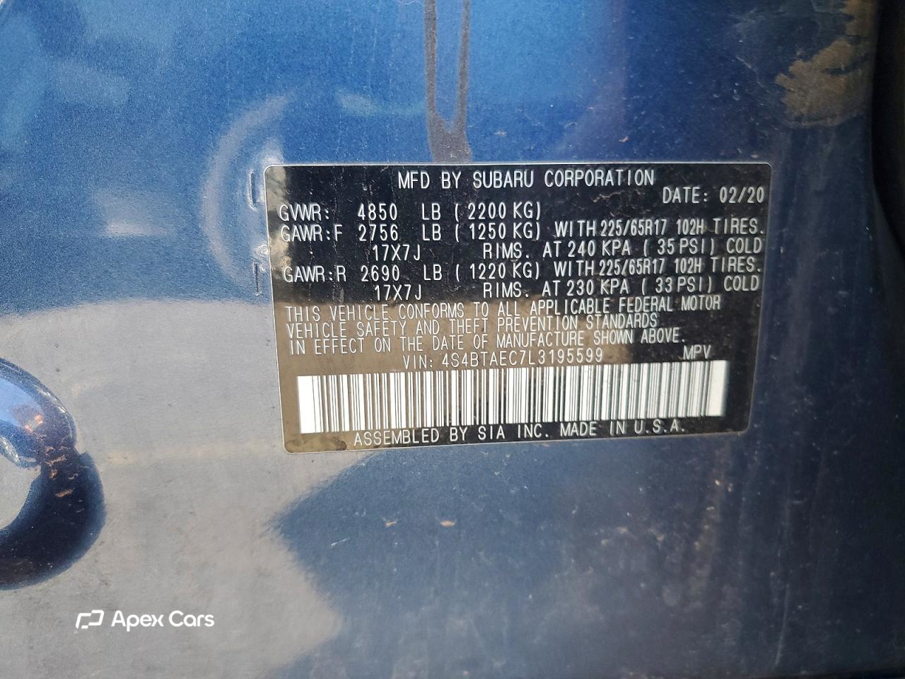 Subaru Outback 2020